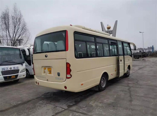 National Express Bus Yutong Bekas Pelatih Bekas Efisiensi Tinggi 28 Kursi 100km/H