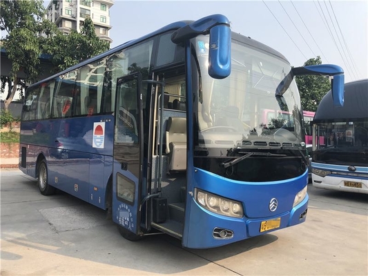 Kinglong 41 Seats Bekas Angkutan Mesin Diesel Commuter Bus Bekas