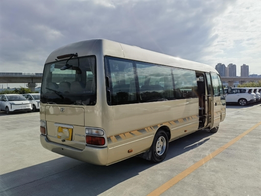 Toyota Bekas Jepang Coaster Bus Bekas Gear Tahun 2010 Mewah Dengan 20 Kursi