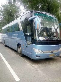 Diesel Yutong Bus Turis Tangan Kedua Zk 6122 Bus Pelatih 55 Kursi Dengan AC Video