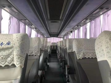 2014 Tahun Beifang Digunakan Coach Bus 6128 Model 57 Kursi WP Engine Pintu Tengah Dengan Airbag / Toilet
