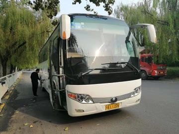 Warna Putih Digunakan Bus Yutong 47 Kursi 2013 Tahun Diesel Yutong Bus Kondisi Baik