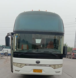 2012 Tahun 53 Kursi Mewah Digunakan Yutong Bus 6122 Model 12m Panjang 100km / H Kecepatan Maks