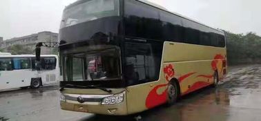 100km / H Max Speed ​​Digunakan Yutong Bus Satu Setengah Decker 50 Kursi 2011 Tahun