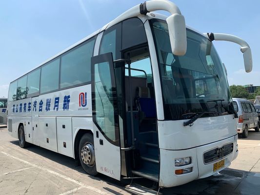 Bus Yutong Bekas untuk Penjualan Model ZK6122 Double Doors 51Seats Steel Chassis Euro III Kondisi Baik