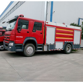 150 - 250HP SPV Kendaraan Tujuan Khusus Kendaraan Pemadam Kebakaran Dengan Air 10000L